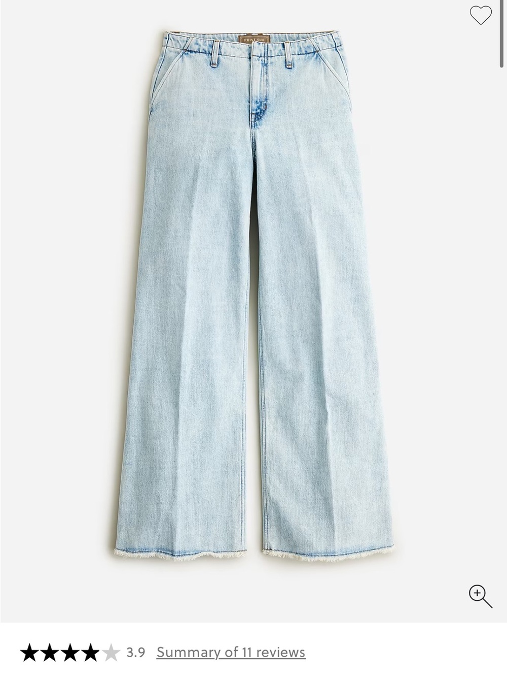 Point Sur Light Wash Denim